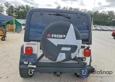 2005 Jeep Wrangler / Tj Sport из США, поврежденный, VIN 1J4F449S75P341849